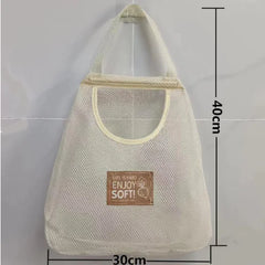 Fruits and Vegetables Storage Net Bag with Onion Hanger
